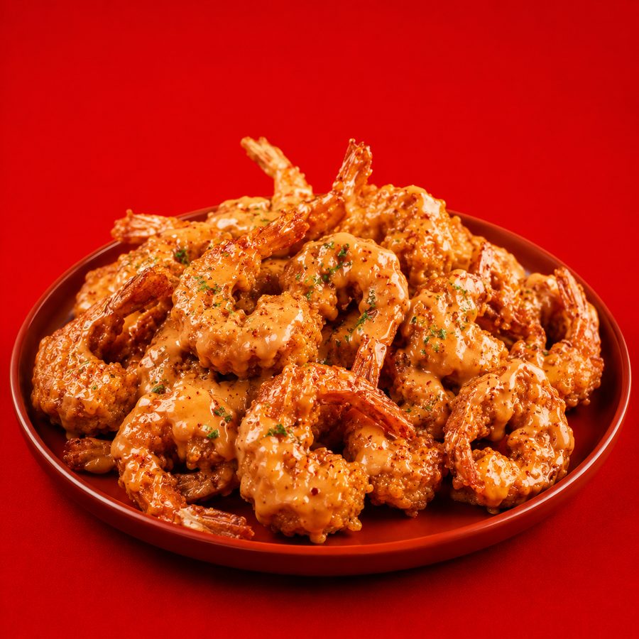 Dynamite prawns in BK special sauce